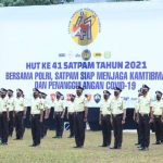 Baharkam Polri Kenalkan Seragam Baru Satpam di Lapangan Bhayangkara