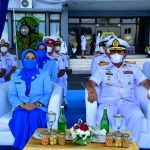 Pangkoarmada III Dan Ketua Daerah Jalasenastri Armada III Menghadiri Peresmian Koarmada RI.