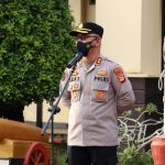 Saat Pimpin Apel Pagi, Kapolres Takalar, Tak Lupa Pamitan Dan Meminta Mohon Maaf Ke Personil.