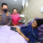 Kapolri Bantu Pengobatan Sinta, Anak yang Sakit Tumor Kaki