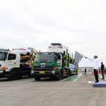 Presiden Jokowi Lepas Ekspor Perdana Fortuner ke Australia