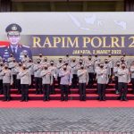Kapolri Pimpin Rapim Polri 2022, Bahas Covid-19 Hingga Pembangunan Nasional