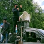 Massa Unras LPMT SULTRA Menantang KAPOLDA SULTRA Untuk Turunkan Tim Investigasi Ke Lokasi Pertambangan Tanpa Izin Di Wilayah Konawe Selatan