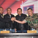 Pangdam XIV/Hsn dan Kapolda Sulsel Lakukan Konferensi Pers: Kedamaian dan Kebersamaan Menjaga Kondusifitas Makassar