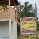 Telan Anggaran Puluhan Juta, Pembangunan Pos Kamling Desa Wambona Diduga Tidak Sesuai RAB