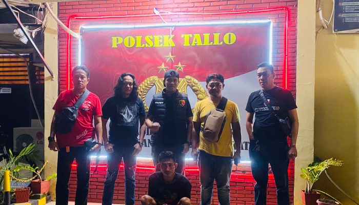 Gerak Cepat Resmob Tallo Tangkap Pelaku Pembobolan Konter HP di Tallo