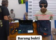 Pelaku Pencurian Tak Berkutik Saat Ditangkap Polisi