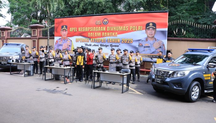Divhumas Polri Gelar Apel Kesiapsiagaan Dalam Rangka Operasi Ketupat 2025