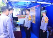 Kapolrestabes Makassar Cek Kesiapan Pos Pengamanan Operasi Ketupat 2025