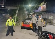 Personel Polsek Tallo secara rutin melakukan patroli sebagai langkah pencegahan gangguan kamtibmas