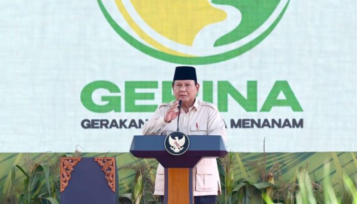 Presiden Prabowo Luncurkan Gerakan Indonesia Menanam (Gerina) di Banyuasin