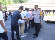 Polrestabes Makassar Gelar Halal Bihalal Pasca Lebaran, Pererat Silaturahmi Antar Personel
