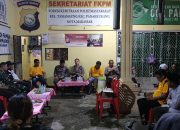 Pererat Kemitraan Kamtibmas, Kapolsek Panakkukang Kunjungi Posko FKPM