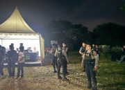Patroli Samapta Polrestabes Makassar Pengamanan Konser