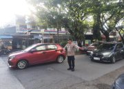 Pengaturan Lalulintas di Jam Sibuk, Wujud Pelayanan Prima Polsek Tamalanrea kepada Masyarakat