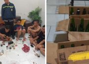Respons Cepat Polsek Biringkanaya Tertibkan Pemuda Pesta Miras di Wilayah Permukiman