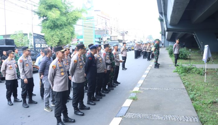 2.255 Personil Gabungan TNI Polri Kawal Aksi Memperingati Hari Buruh di Kota Makassar