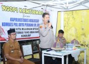 Kapolrestabes Makassar Ngopi Kamtibmas di Perkampungan Hollywood Mariso, Serap Aspirasi Warga