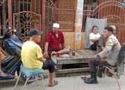 Bhabinkamtibmas Buloa Polsek Tallo Sambangi Rumah Warga dan Tokoh Masyarakat, Berikan Himbauan Kamtibmas