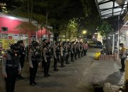 Cegah Aksi Kriminal, Samapta Polrestabes Makassar Patroli KRYD di Sejumlah Titik