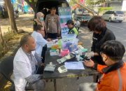 Hari Bhayangkara ke-79, Polrestabes Makassar Sediakan Pemeriksaan Gula Darah hingga Kolesterol untuk Driver Online