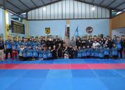 Kapolrestabes Makassar Melepas Tim Karate INKANAS Sulsel Menuju Kejuaraan Internasional Shureido di Ciracas