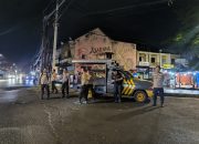 Personel Polsek Mamajang Laksanakan Patroli Malam KRYD di Sejumlah Titik Rawan