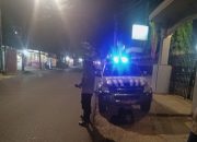 Polsek Tamalate Tingkatkan Pelayanan Kepada Masyarakat Rutin Patroli KRYD di Malam Hari