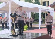 Kapolda Sulsel Pimpin Upacara Kenaikan Pangkat Personel Polri Periode 1 Juli 2025 dan PNS Polri Polda Sulsel