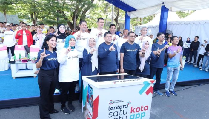Kapolrestabes Makassar Hadiri Launching Super App LONTARA+ Wujud Transformasi Digital Layanan Publik