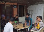 Jaga Kamtibmas Wilayah, Bhabinkamtibmas Sambang Silaturahmi dengan Warga Binaan