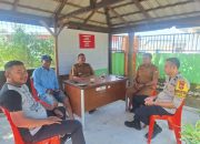 Bhabinkamtibmas Untia Gandeng Lurah dan Tokoh Masyarakat Jaga Kondusifitas Pesisir