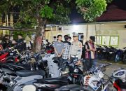 Polisi Amankan Puluhan Sepeda Motor Knalpot Brong Dalam Operasi Cipkon di Makassar