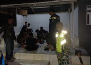 Patroli Dini Hari, Polsek Manggala Imbau Anak Muda Pulang Demi Jaga Kamtibmas