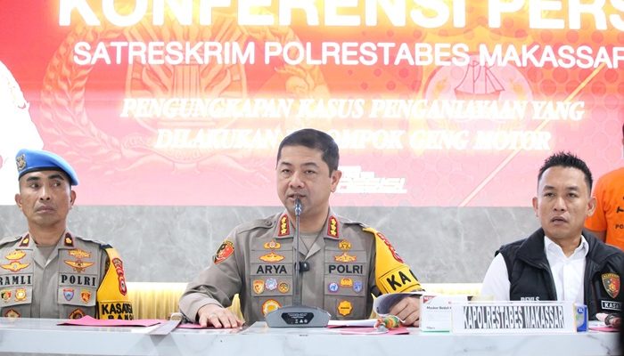 Polrestabes Makassar Tangkap 23 Anggota Geng Motor Usai Serang Warga di Tiga Lokasi