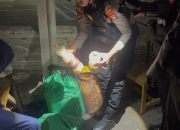 Patroli Presisi Polrestabes Makassar Bubarkan Warga Konsumsi Ballo