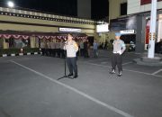 Kapolrestabes Makassar Pimpin Apel Patroli Cipta Kondisi KRYD, Tegaskan Tindakan Tegas terhadap Gangguan Keamanan