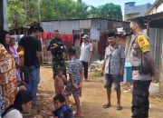 Sinergitas Bhabinkamtibmas Polsek Tallo dan Babinsa Koramil Tallo dalam menjaga keamanan Wilayah.