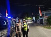 Patroli Malam Polsek Tamalate Pantau Wilayah Rawan Gangguan Kamtibmas