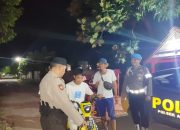 Polsek Arungkeke Gelar Patroli Malam, Sasar Pasar Rakyat Lasang-Lasang dan Obyek Vital