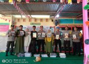 Kapolres Jeneponto Salurkan 200 Buku dan Tabloid Pallawa Lipu ke Rumah Baca TBM Arungkeke