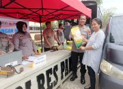 Polres Pangkep Gelar Pasar Murah, Sediakan 5 Ton Beras untuk Warga
