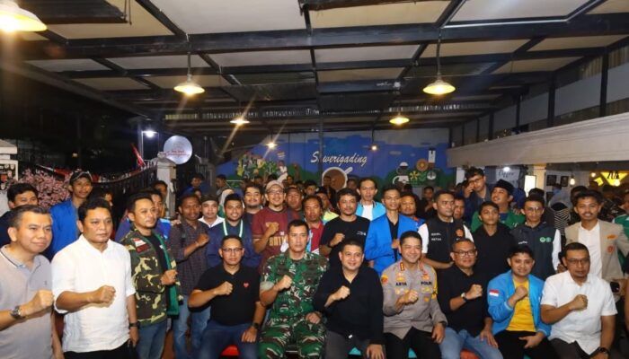 Kapolrestabes Makassar bersama Forkopimda dan OKP Perkuat Koordinasi Serukan “Jaga Makassar Ta”