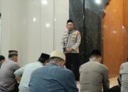 Lewat Safari Subuh, Wakapolrestabes Makassar Ajak Warga Jaga Kamtibmas dan Generasi Muda