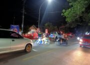 Antisipasi Kecelakaan dan Pelanggaran Lantas, Sat Lantas Polres Jeneponto Gelar Blue Light Patrol di Titik Rawan