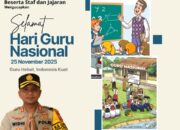 Kapolres Jeneponto Sampaikan Penghormatan dan Apresiasi pada Peringatan Hari Guru Nasional 2025