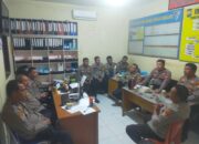 Waka Polsek Tamalate Berikan Arahan kepada Bhabinkamtibmas, Tekankan Integritas dan Kinerja Nyata