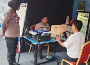 Kapolsek Panakkukang Tinjau Pos Pelayanan Operasi Lilin 2025 di Jalan Boulevard