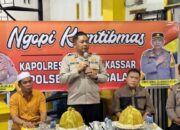 Ngopi Kamtibmas di Tamangapa, Polisi dan Warga Perkuat Sinergi Jaga Keamanan