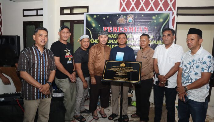 Tinggalkan Jejak Bakti, Kapolres Jeneponto Resmikan Asrama Kerta Karma Jelang Serah Terima Jabatan